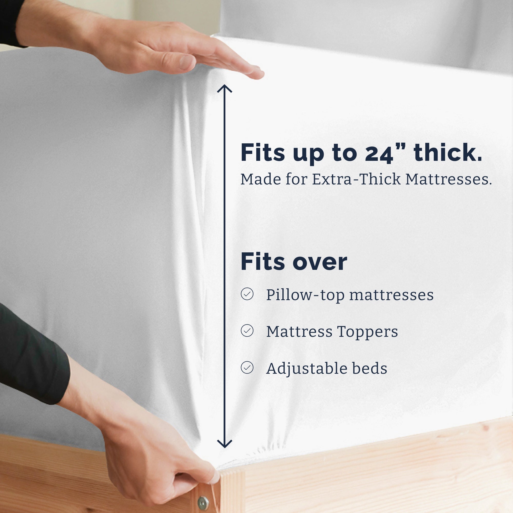 4 Piece Deep Pocket Sheet Set