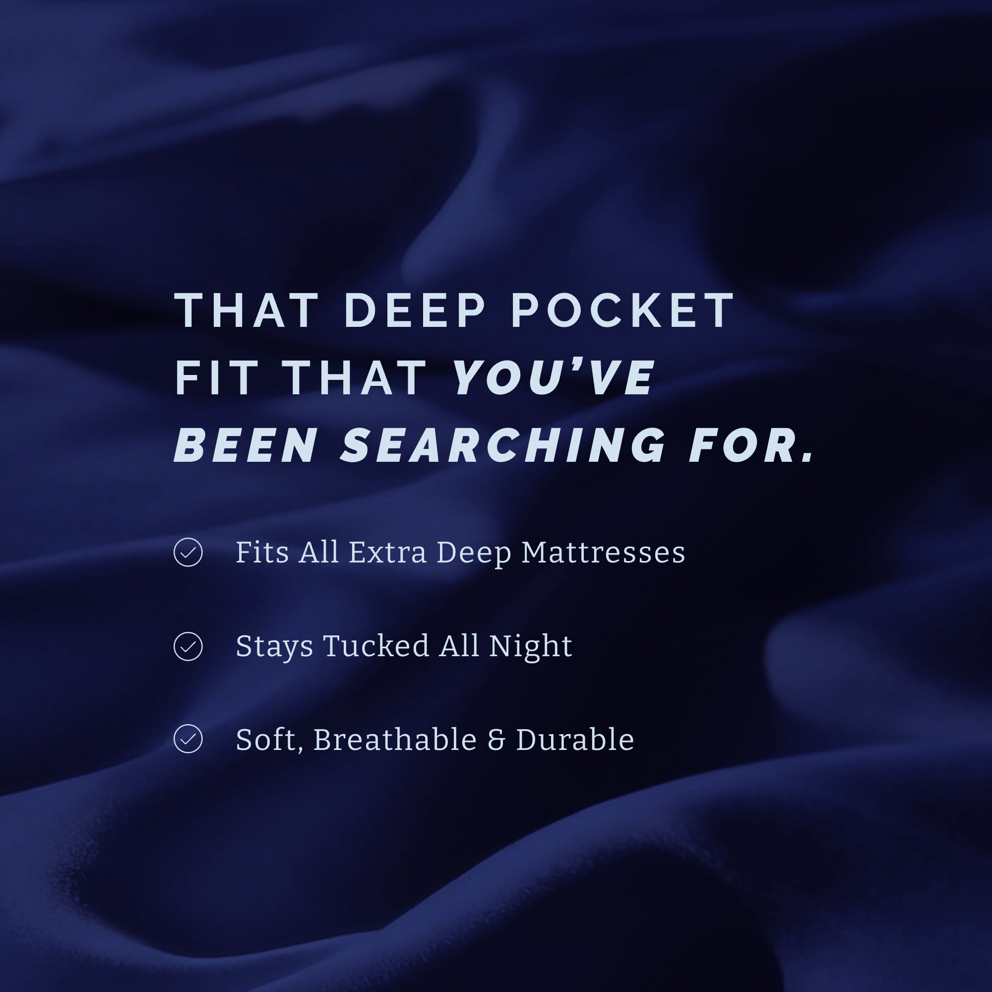 4 Piece Deep Pocket Sheet Set