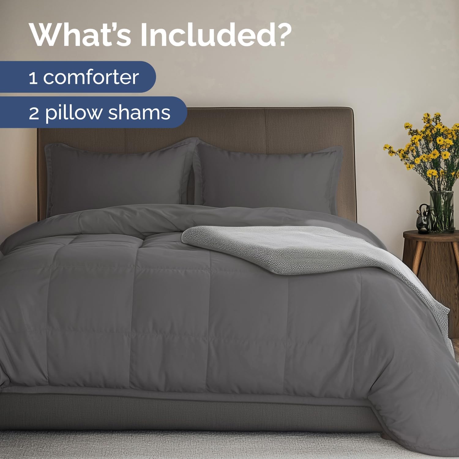 3 Piece Comforter Set