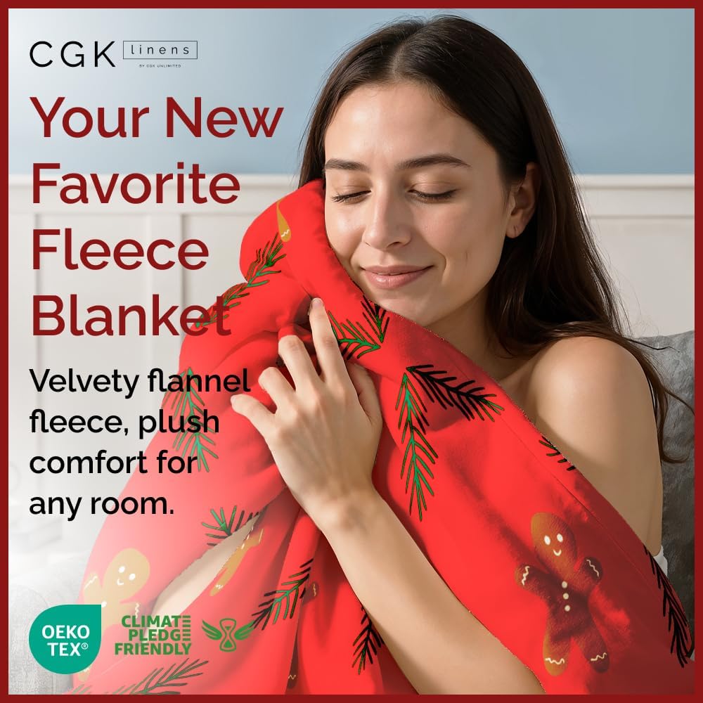 Christmas Printed Flannel Blanket