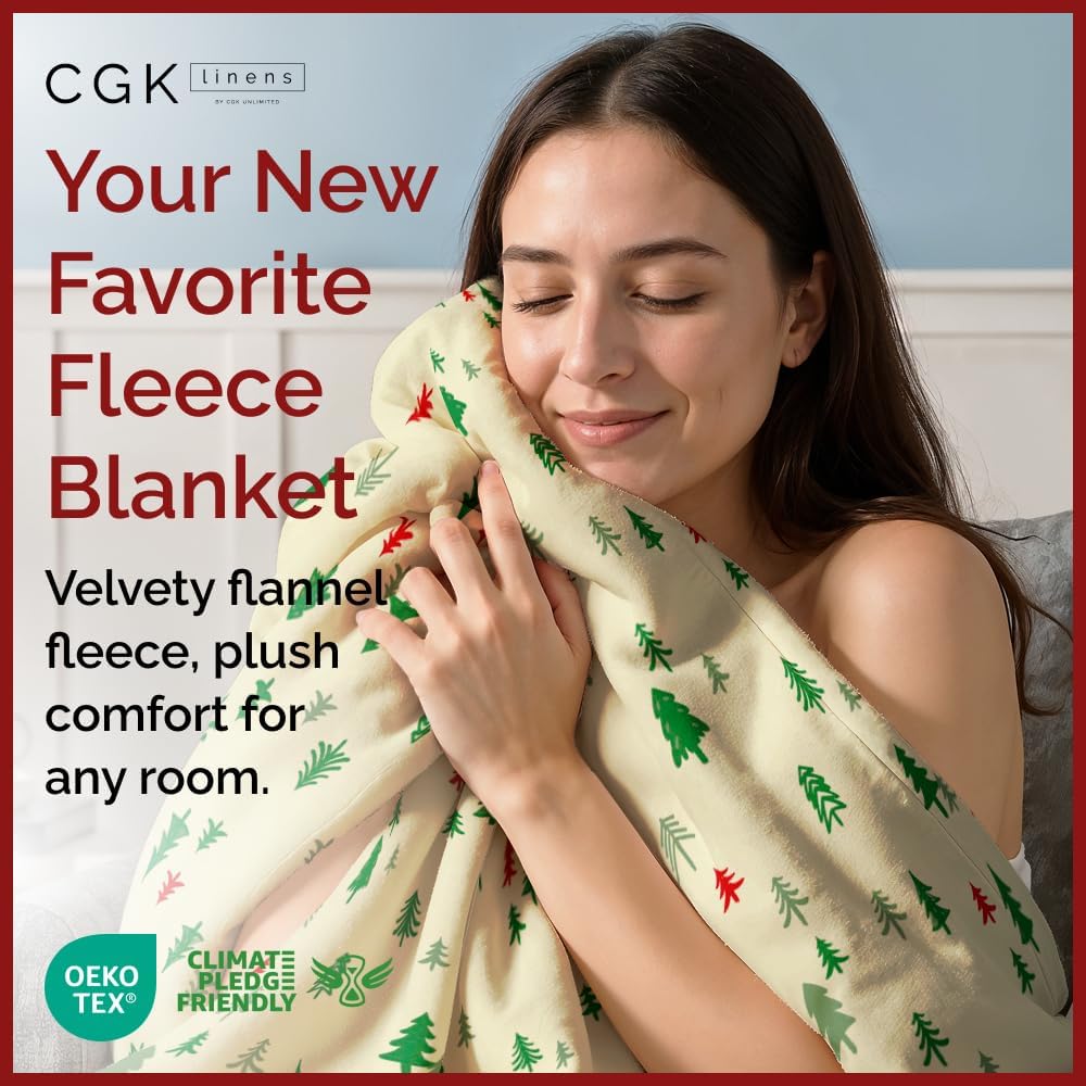 Christmas Printed Flannel Blanket