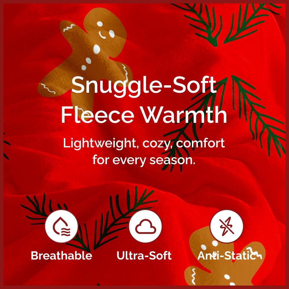 Christmas Printed Flannel Blanket