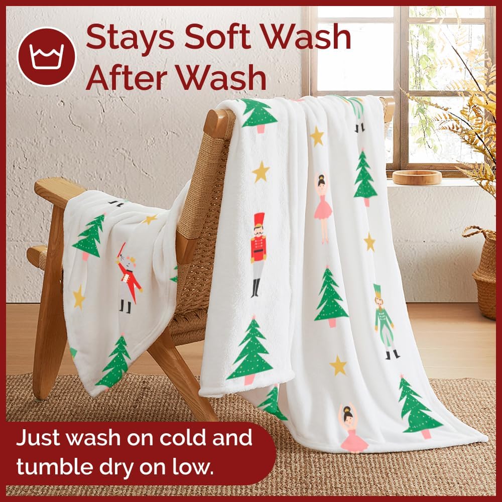 Christmas Printed Flannel Blanket