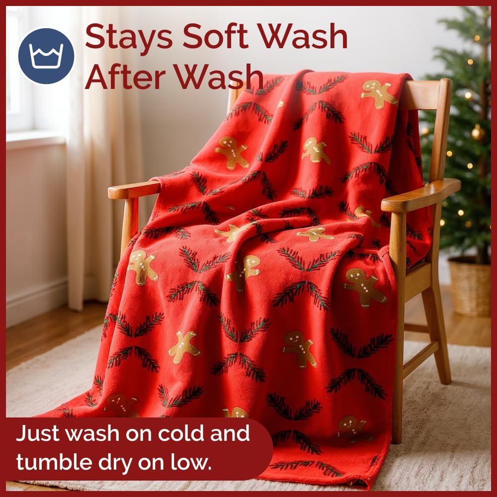 Christmas Printed Flannel Blanket