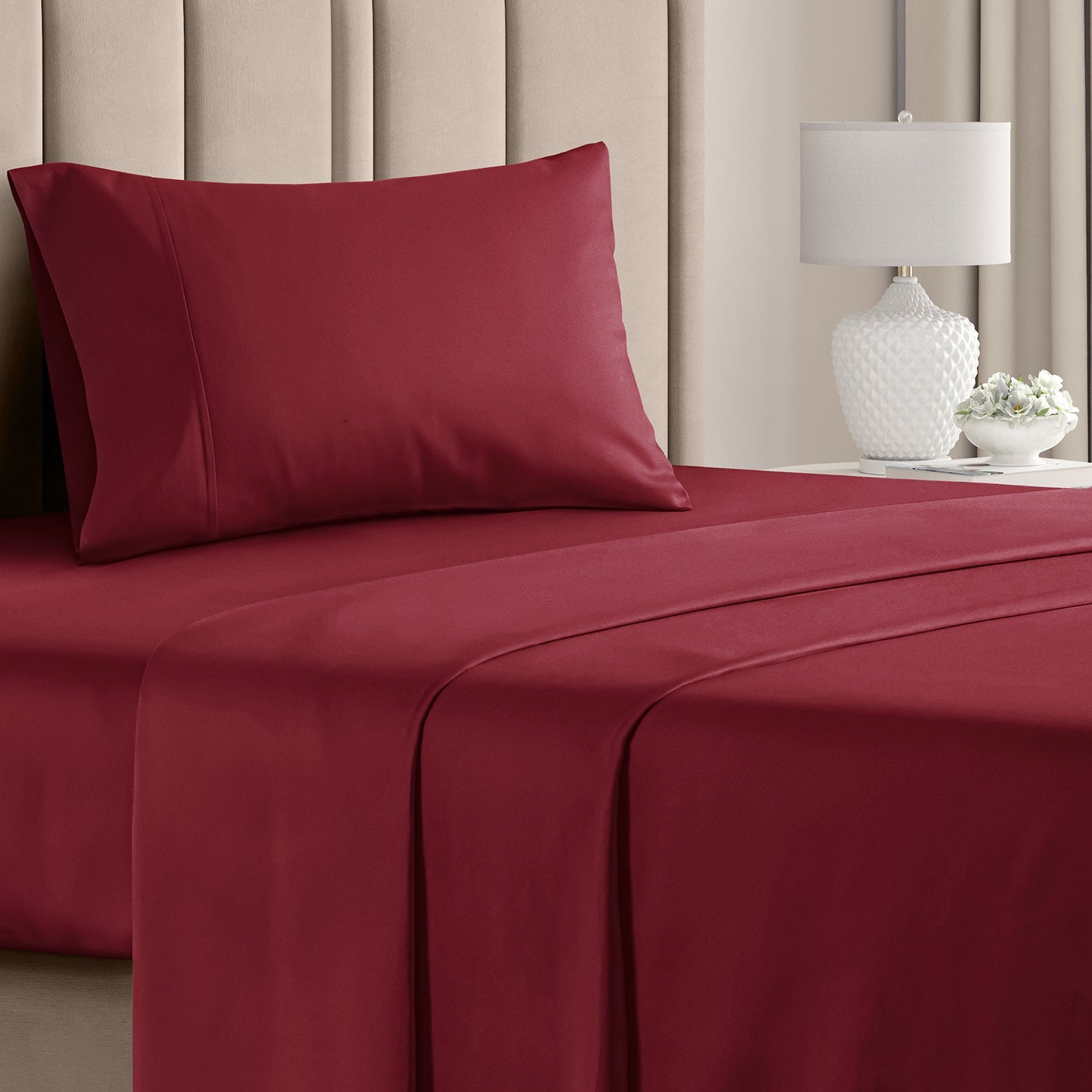 Cotton 400 Thread Count 4 Piece Sheet Set