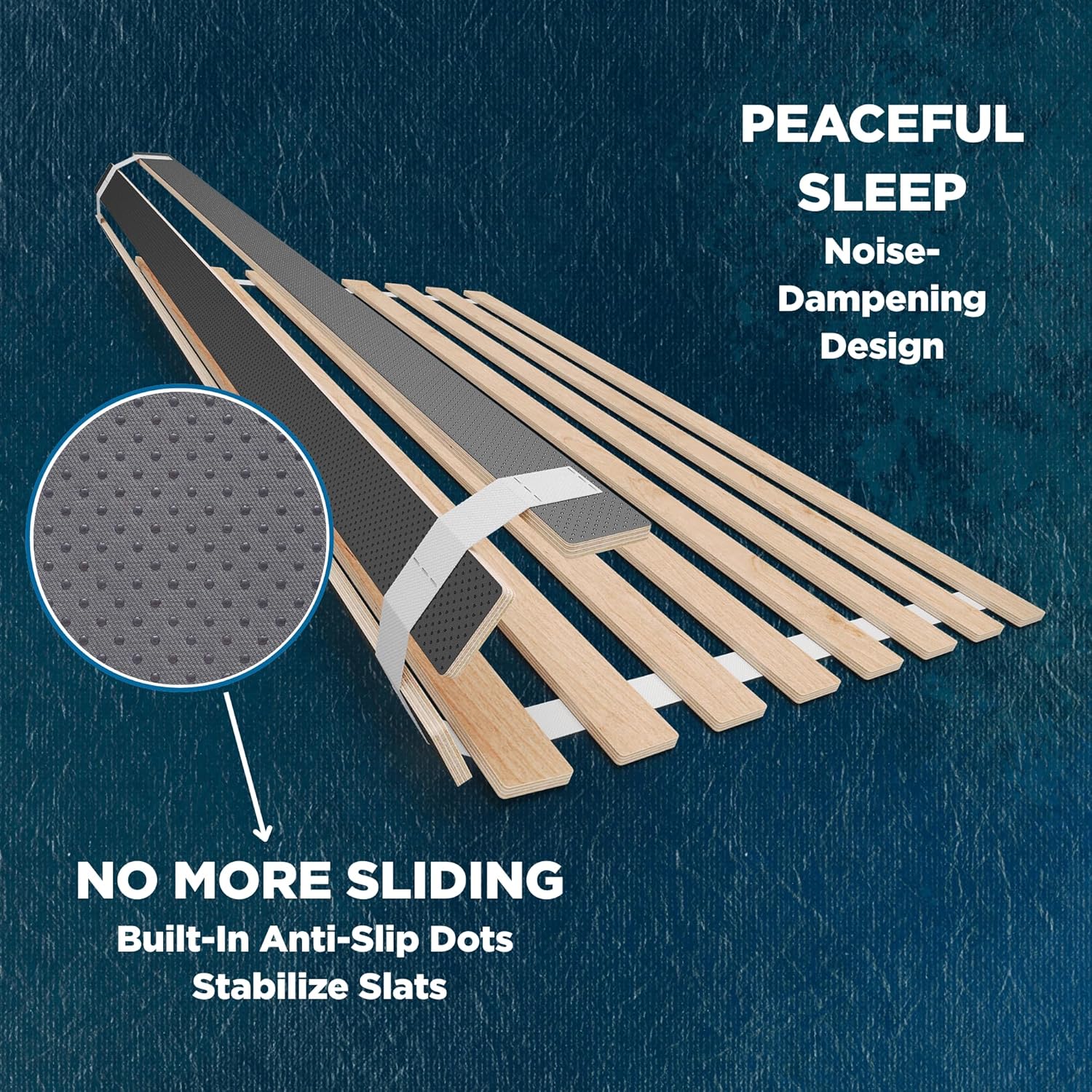 SlatSure™ Bunkie Board — Vertical Bed Slats