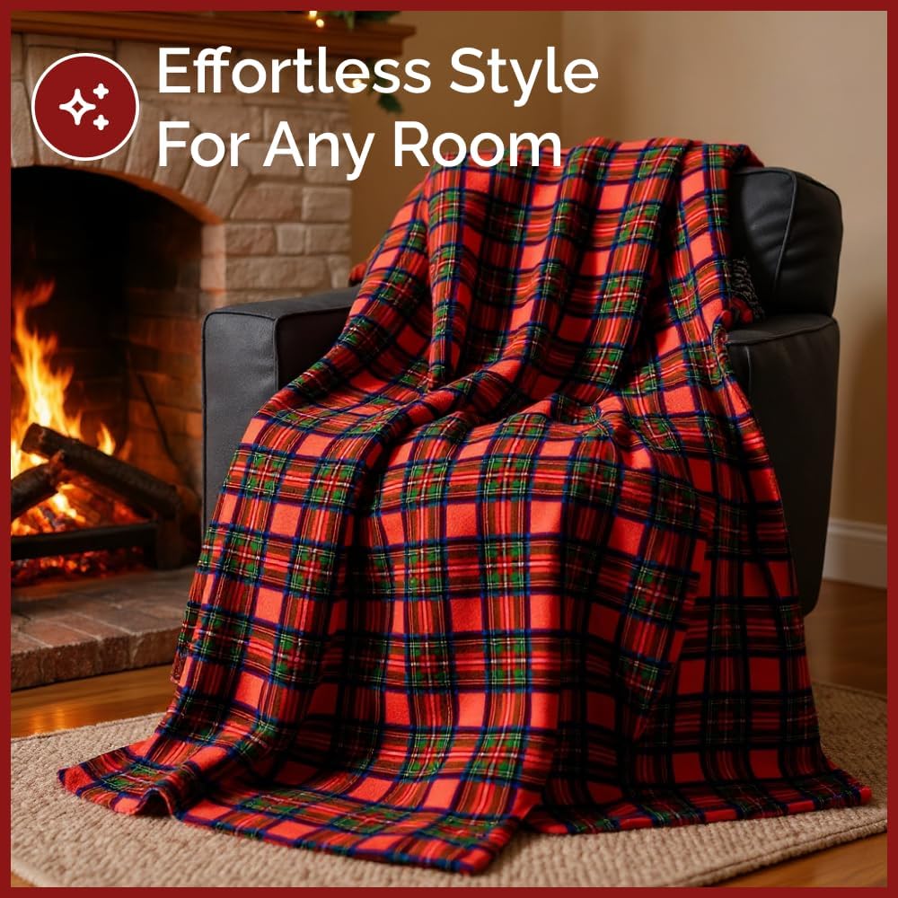 Christmas Printed Flannel Blanket