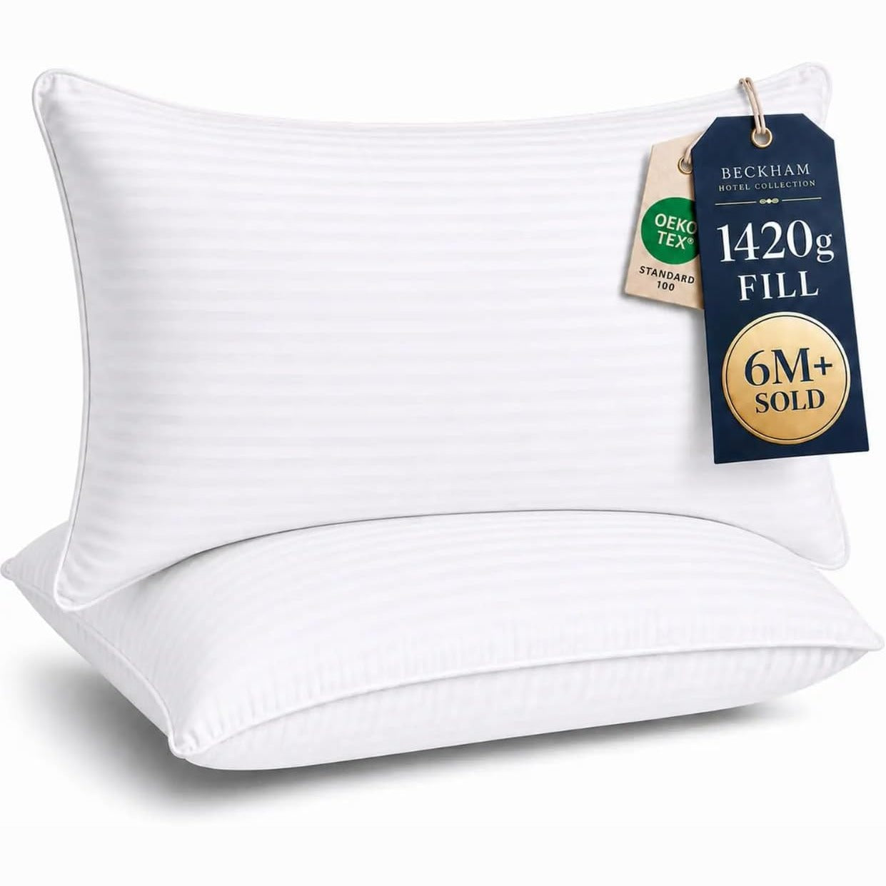 Beckham Hotel Collection Bed Pillows Set of 2