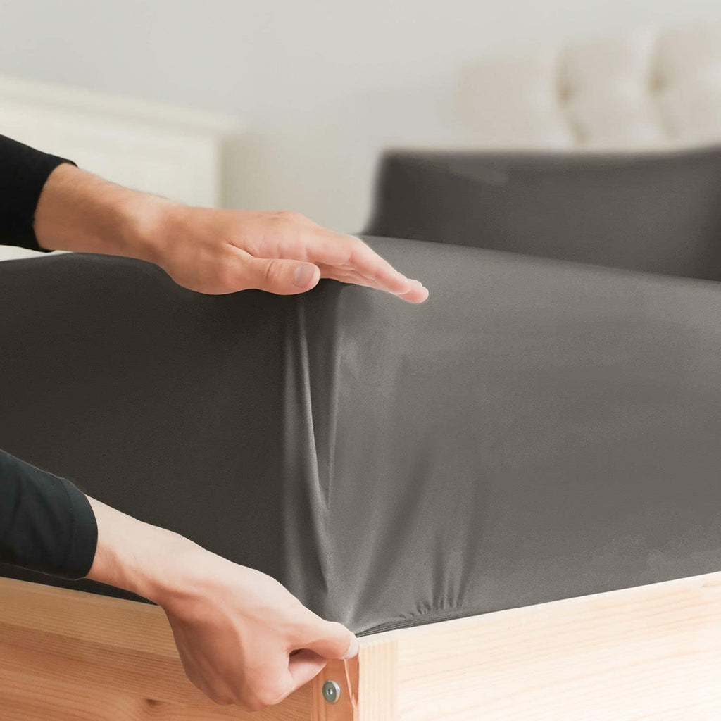 Deep Pocket Single Fitted Sheet