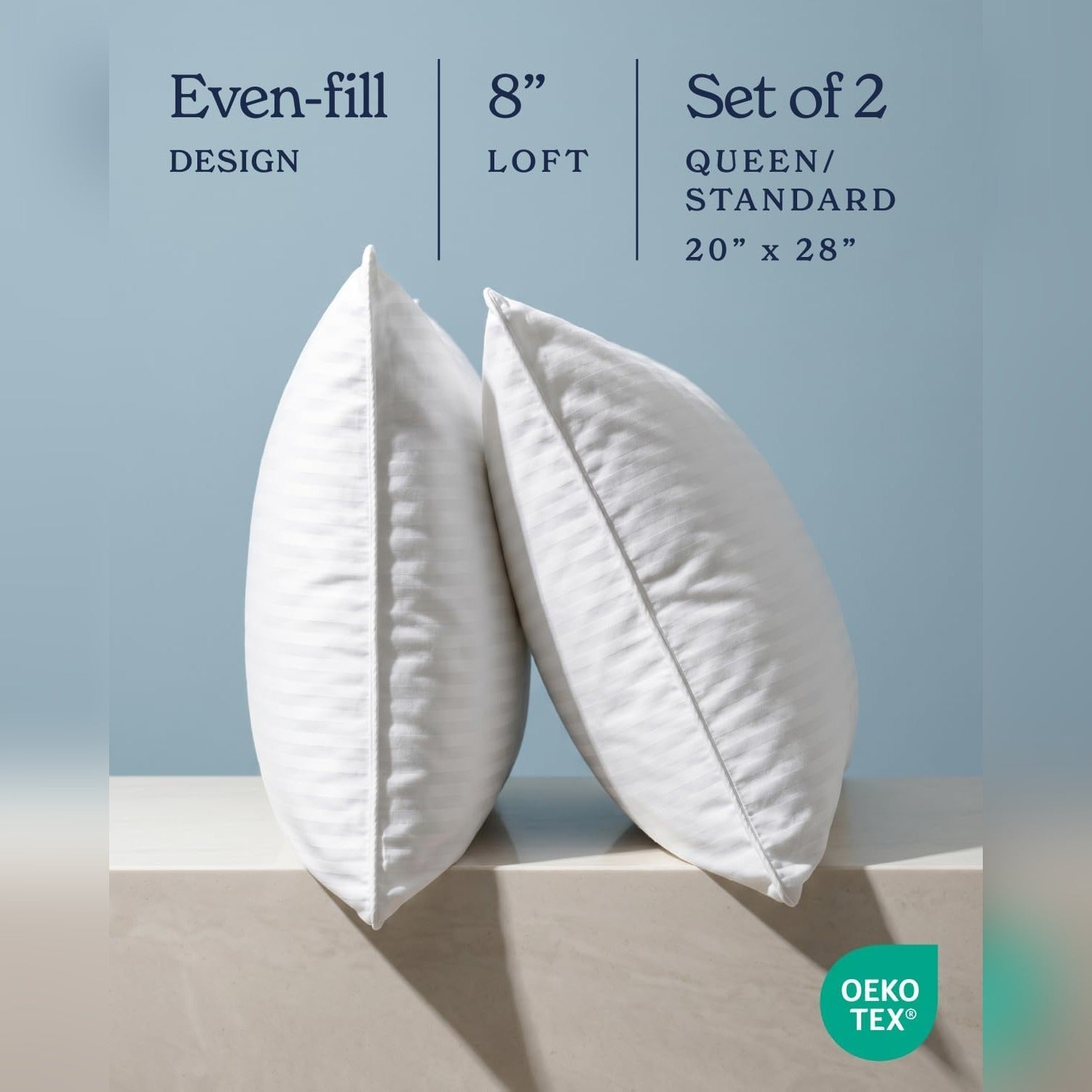 Beckham Hotel Collection Bed Pillows Set of 2