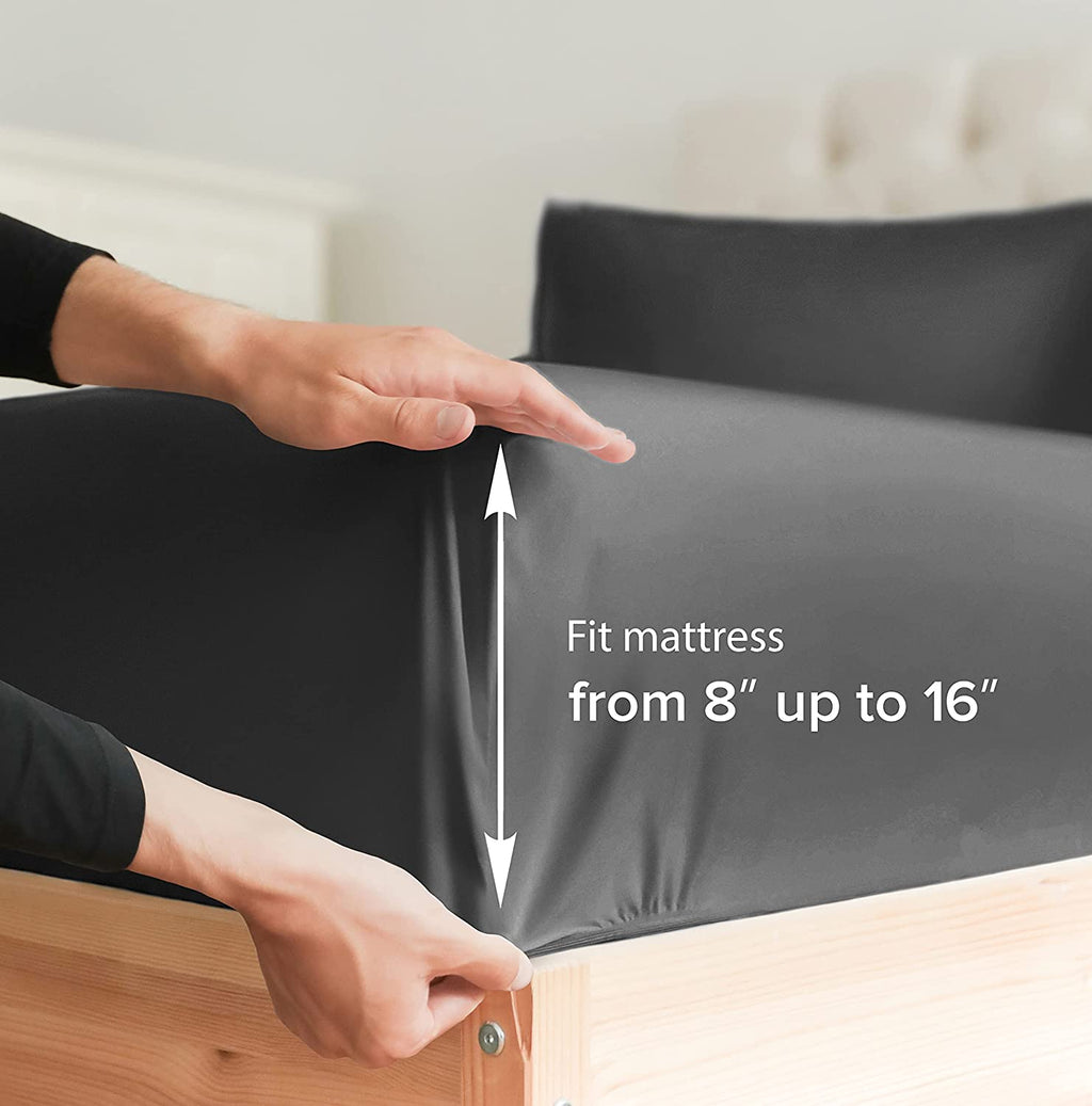 Cotton 400 Thread Count 4 Piece Sheet Set