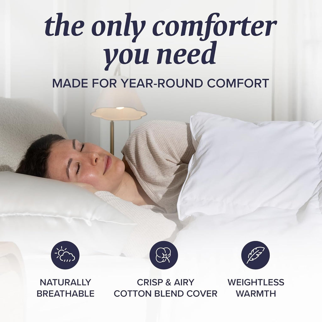 Feather Down Baffle Box Comforter
