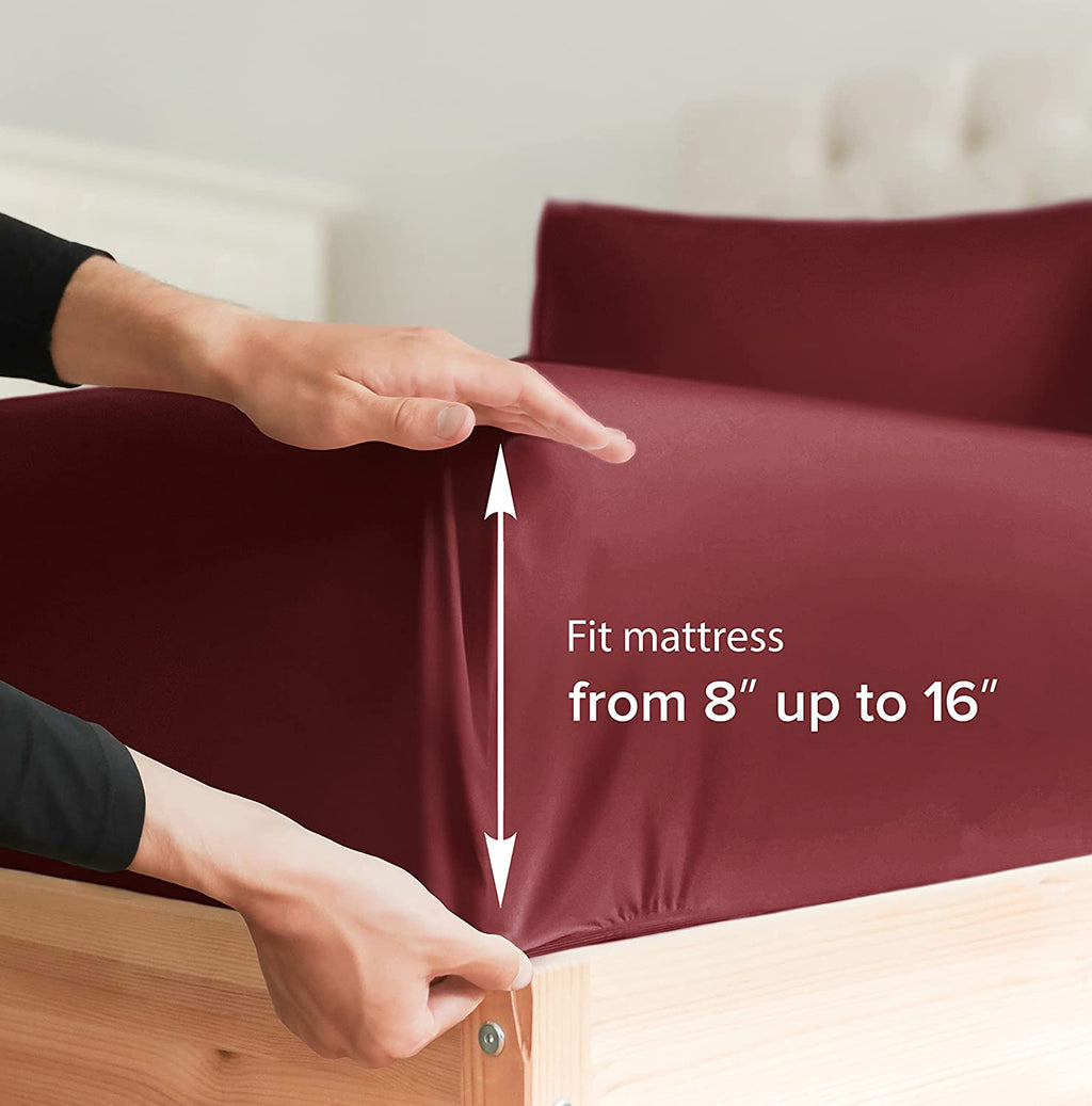 Cotton 400 Thread Count 4 Piece Sheet Set