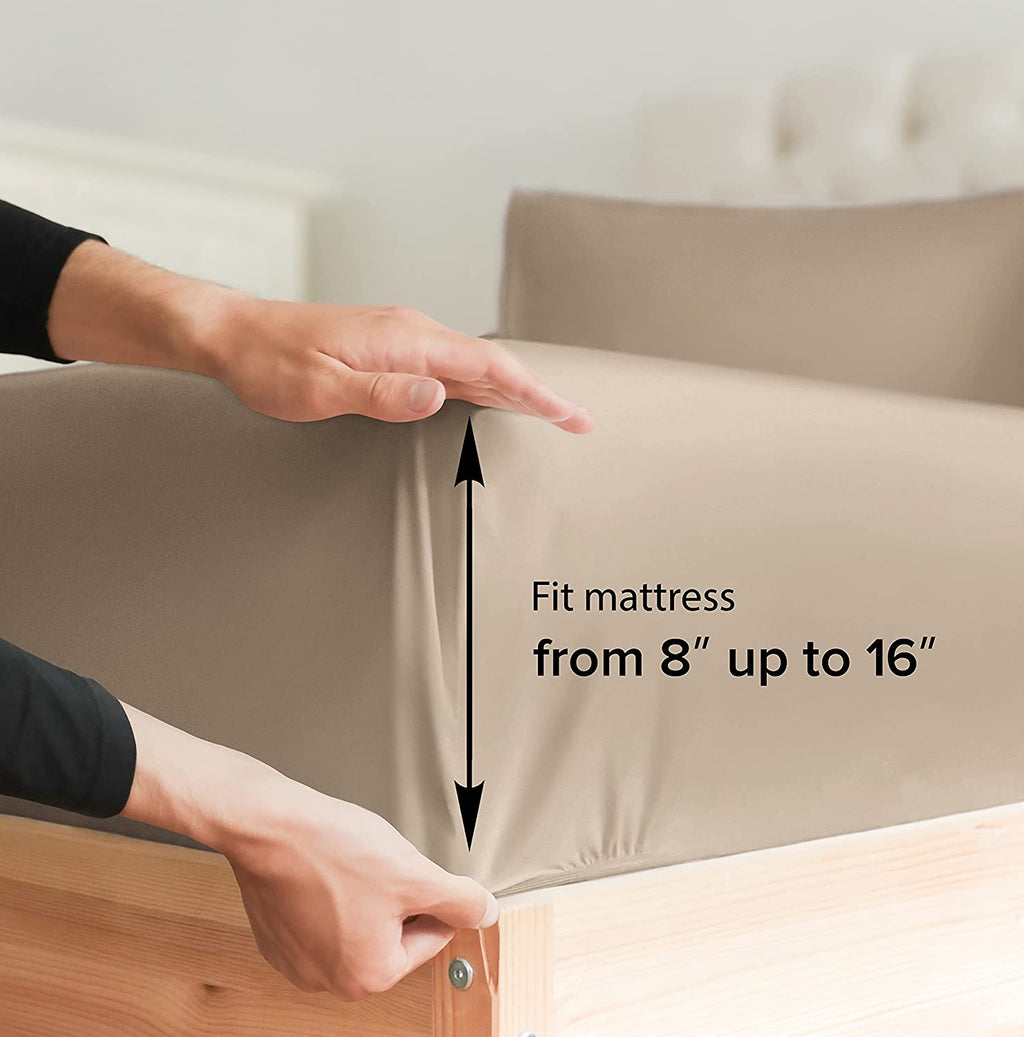 Cotton 400 Thread Count 4 Piece Sheet Set