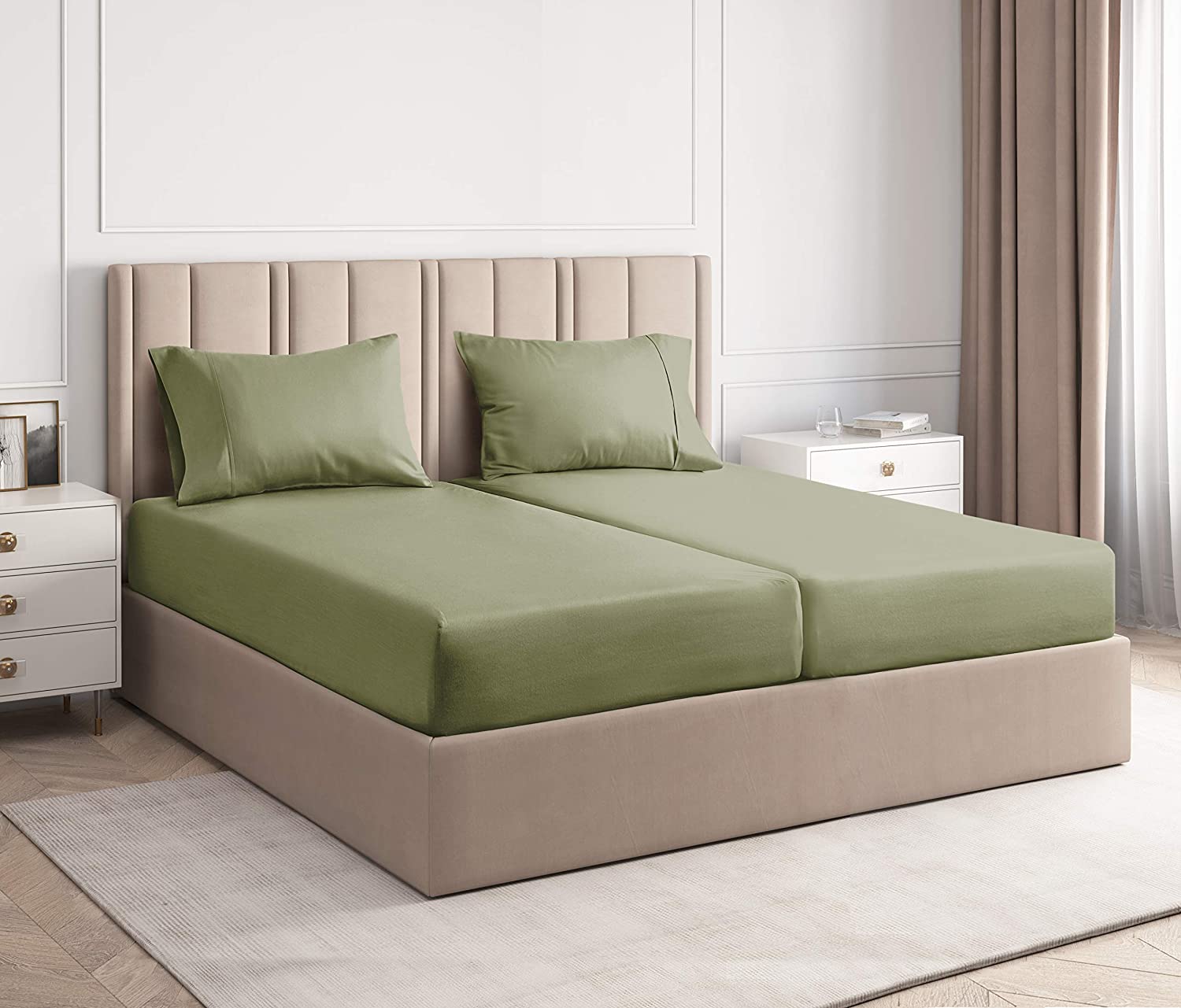 Cotton 400 Thread Count 4 Piece Sheet Set