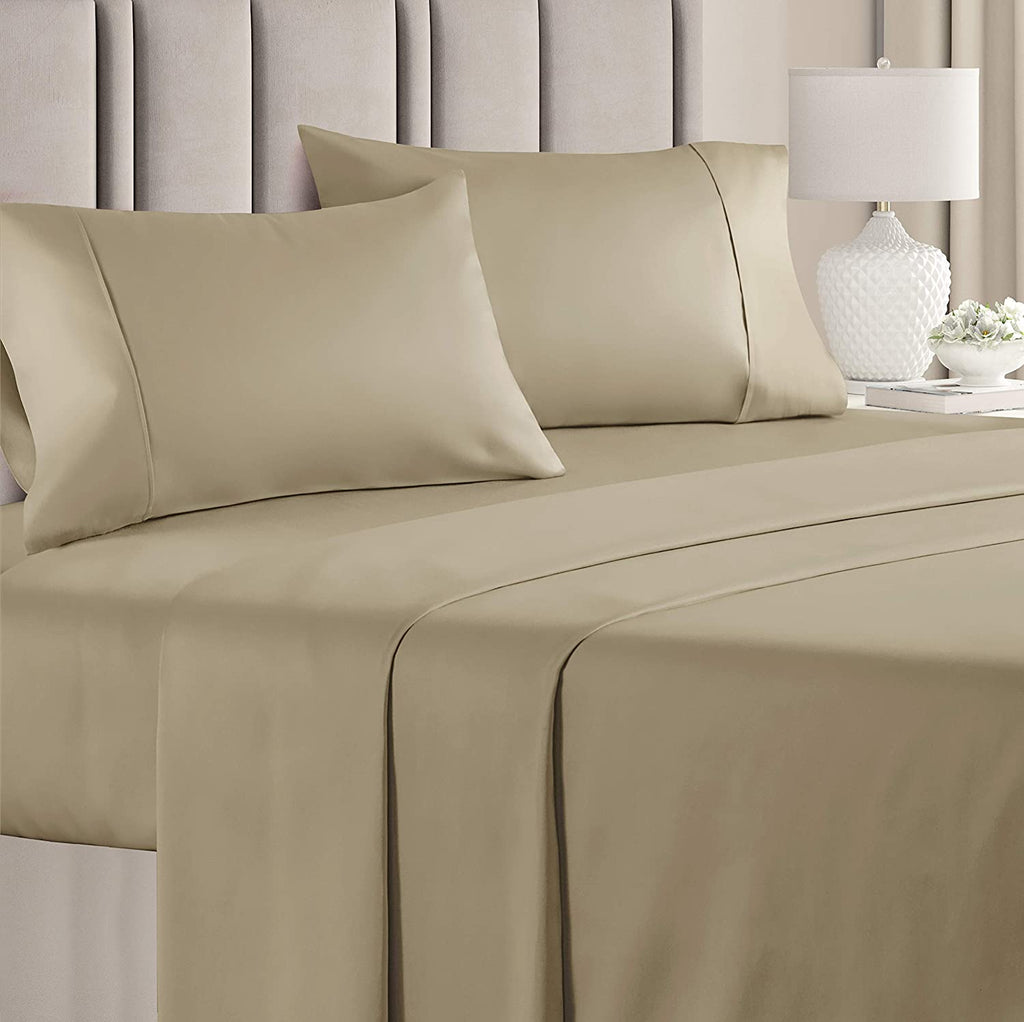 Cotton 400 Thread Count 4 Piece Sheet Set