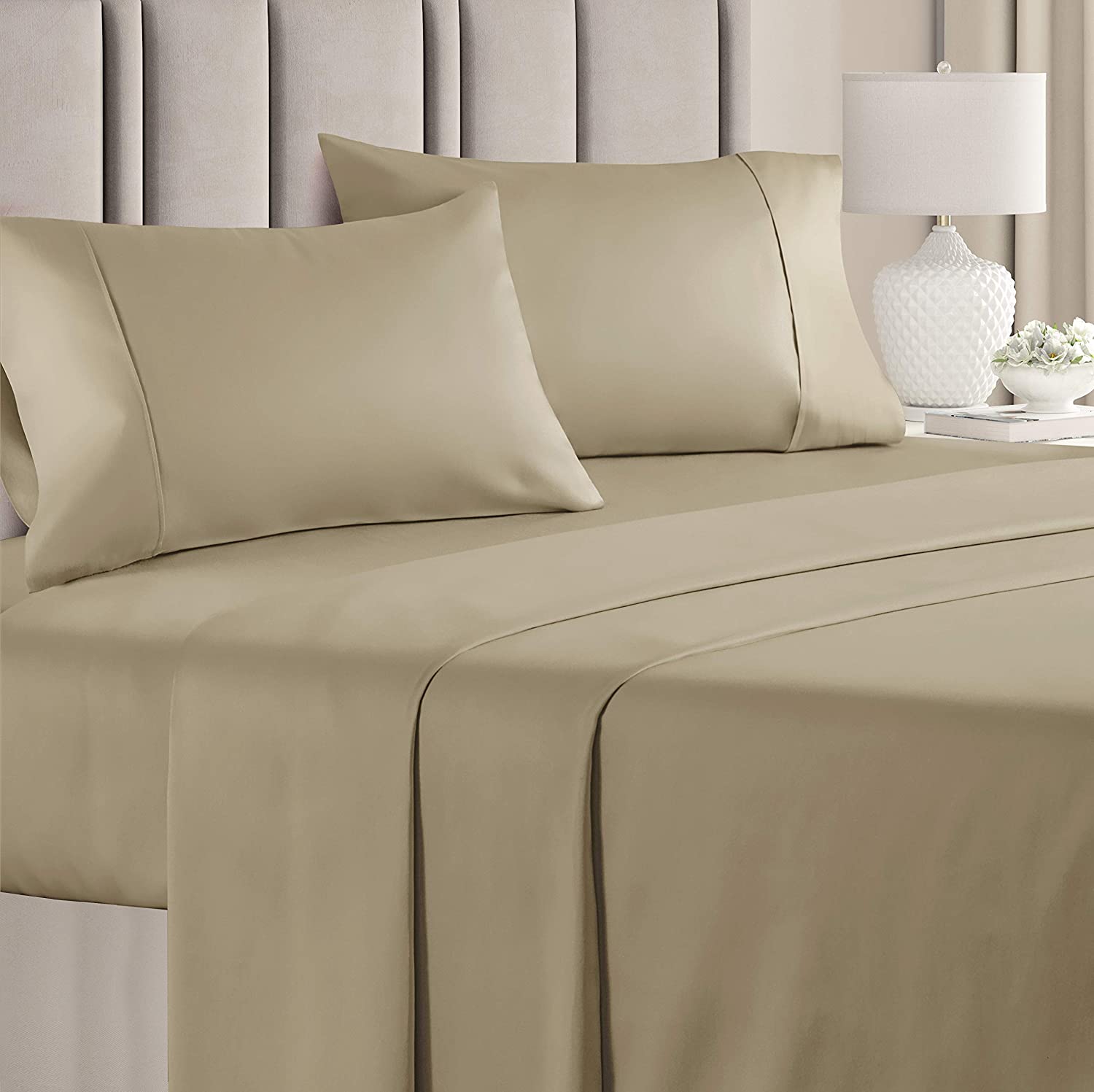 Cotton 400 Thread Count 4 Piece Sheet Set