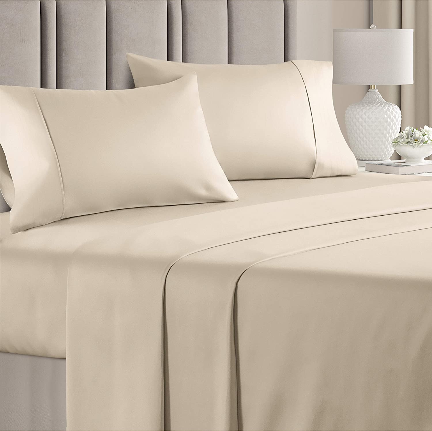 Cotton 400 Thread Count 4 Piece Sheet Set