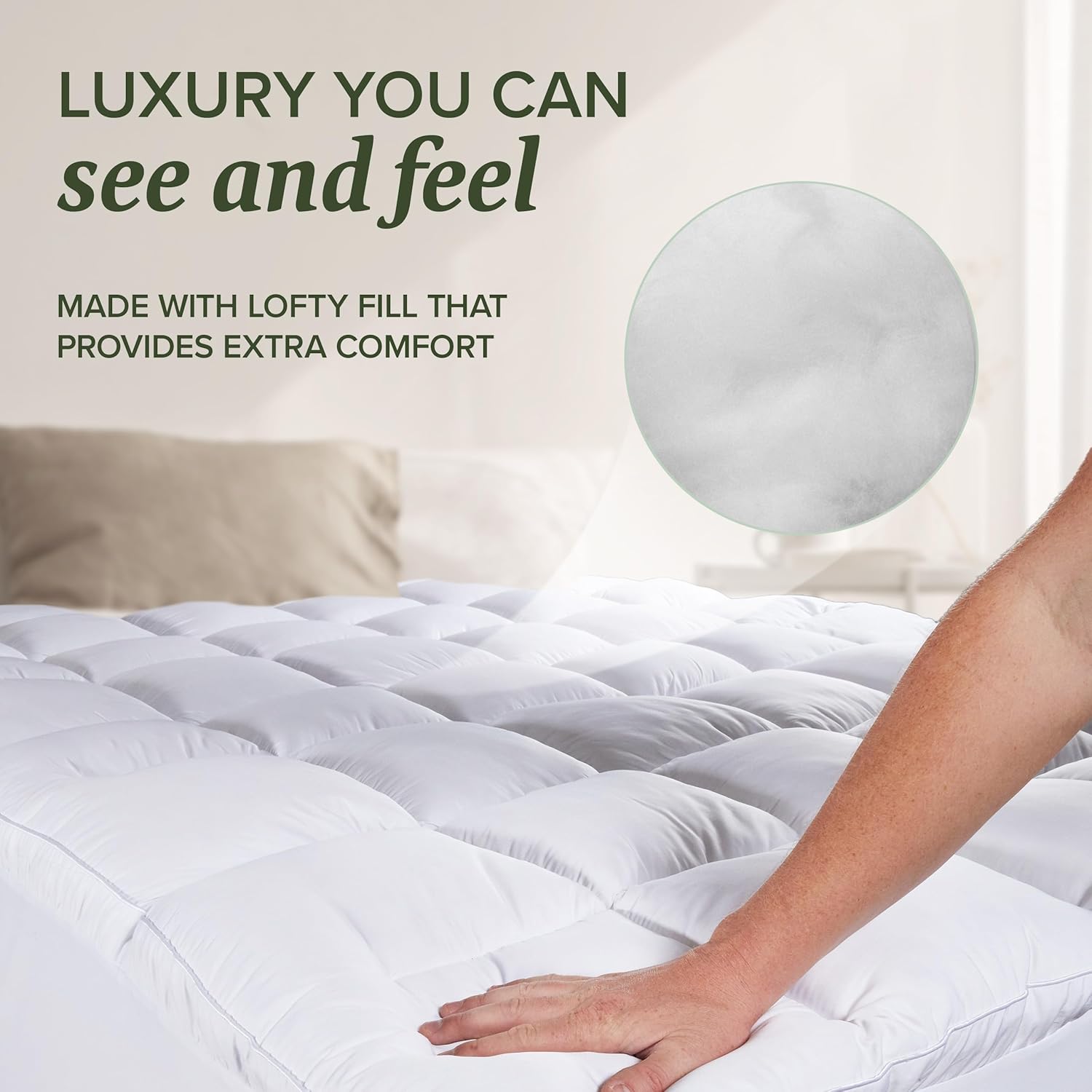 Extra Padded Hotel Mattress Pad