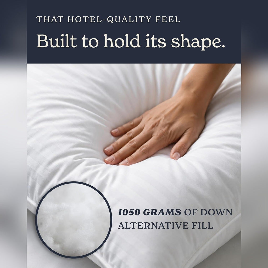 Beckham Hotel Collection Bed Pillows Set of 2