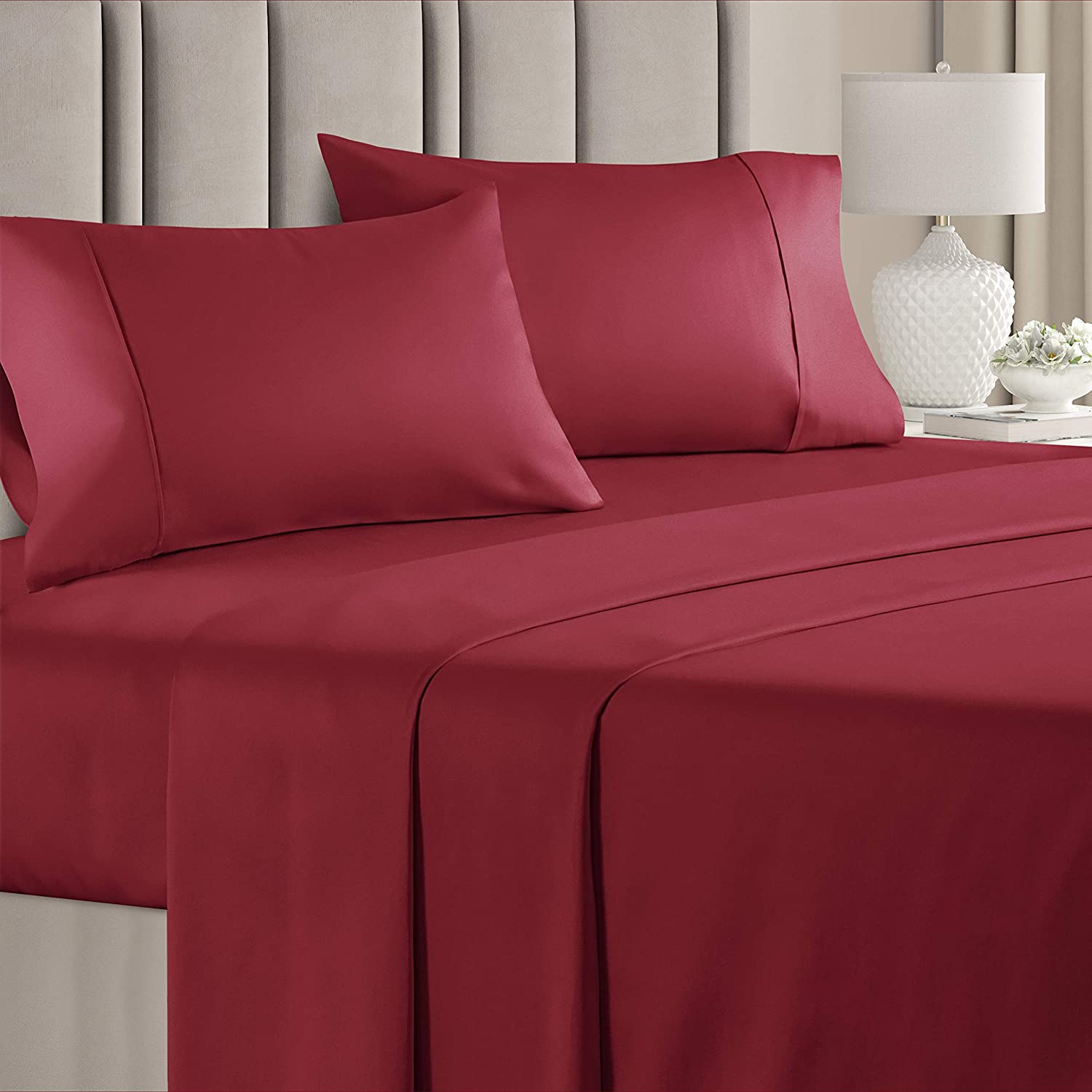 Cotton 400 Thread Count 4 Piece Sheet Set