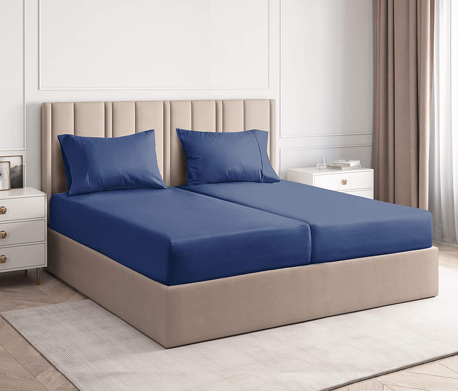 Cotton 400 Thread Count 4 Piece Sheet Set