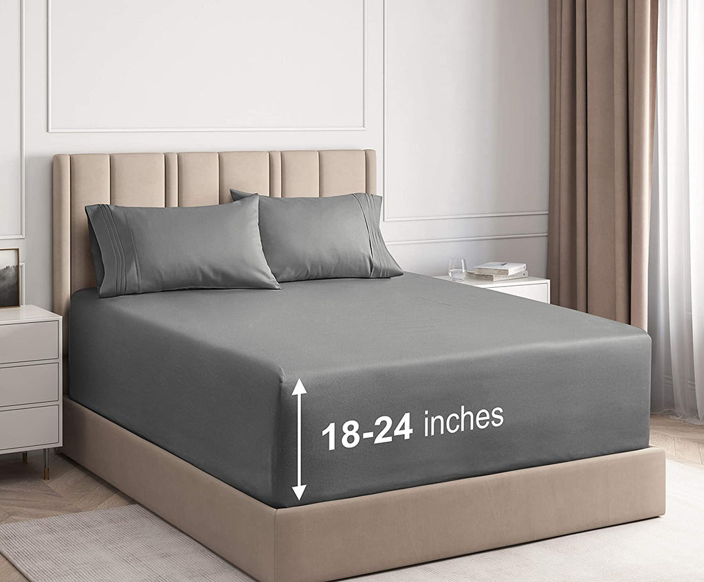 6 Piece Deep Pocket Sheet Set