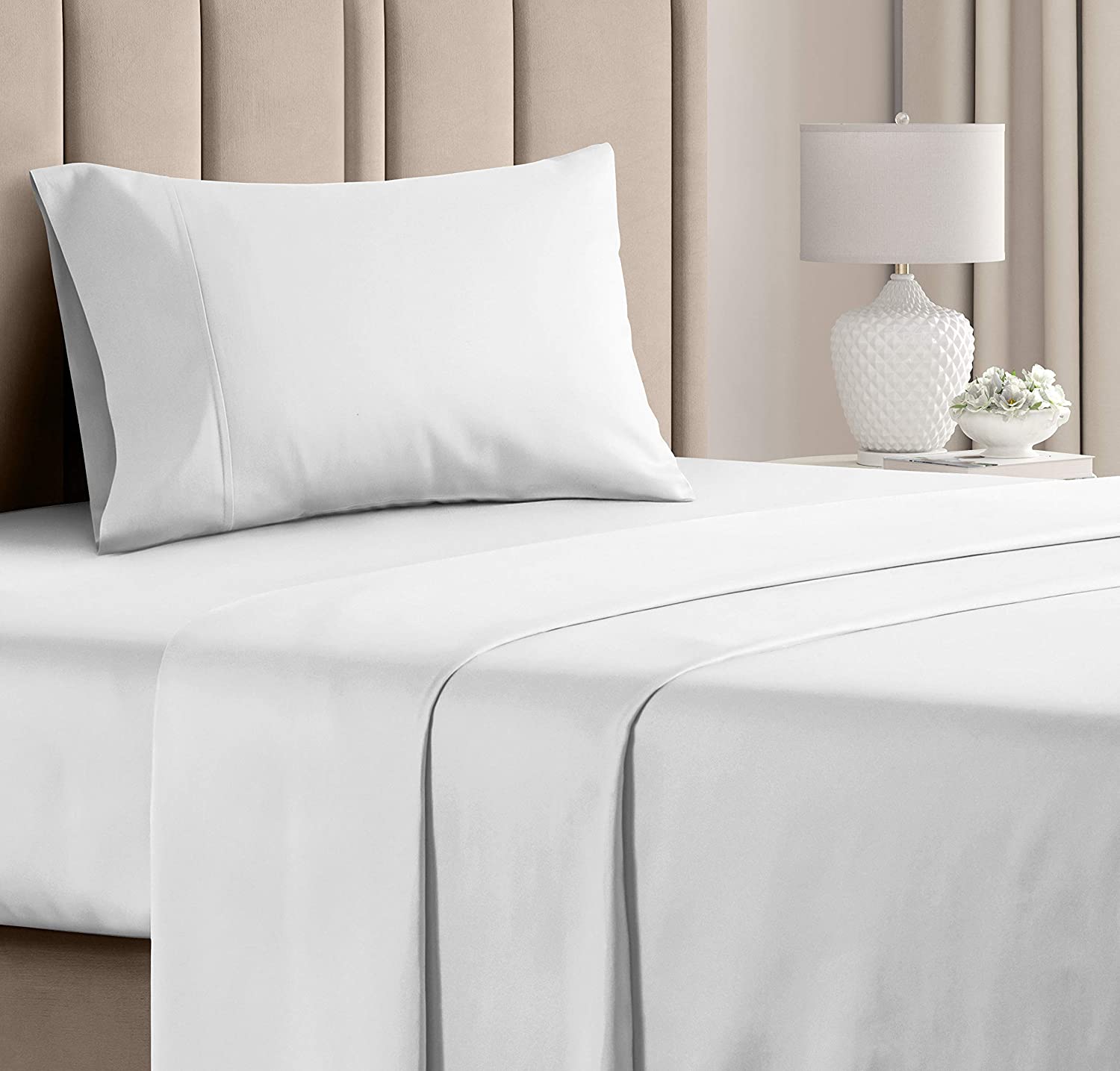 Cotton 400 Thread Count 4 Piece Sheet Set