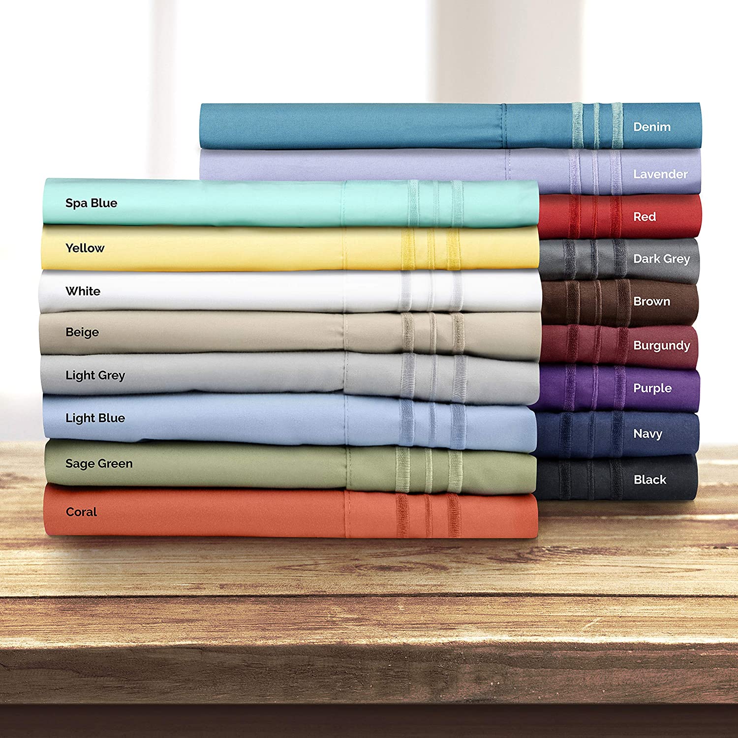 4 Pillowcase Set