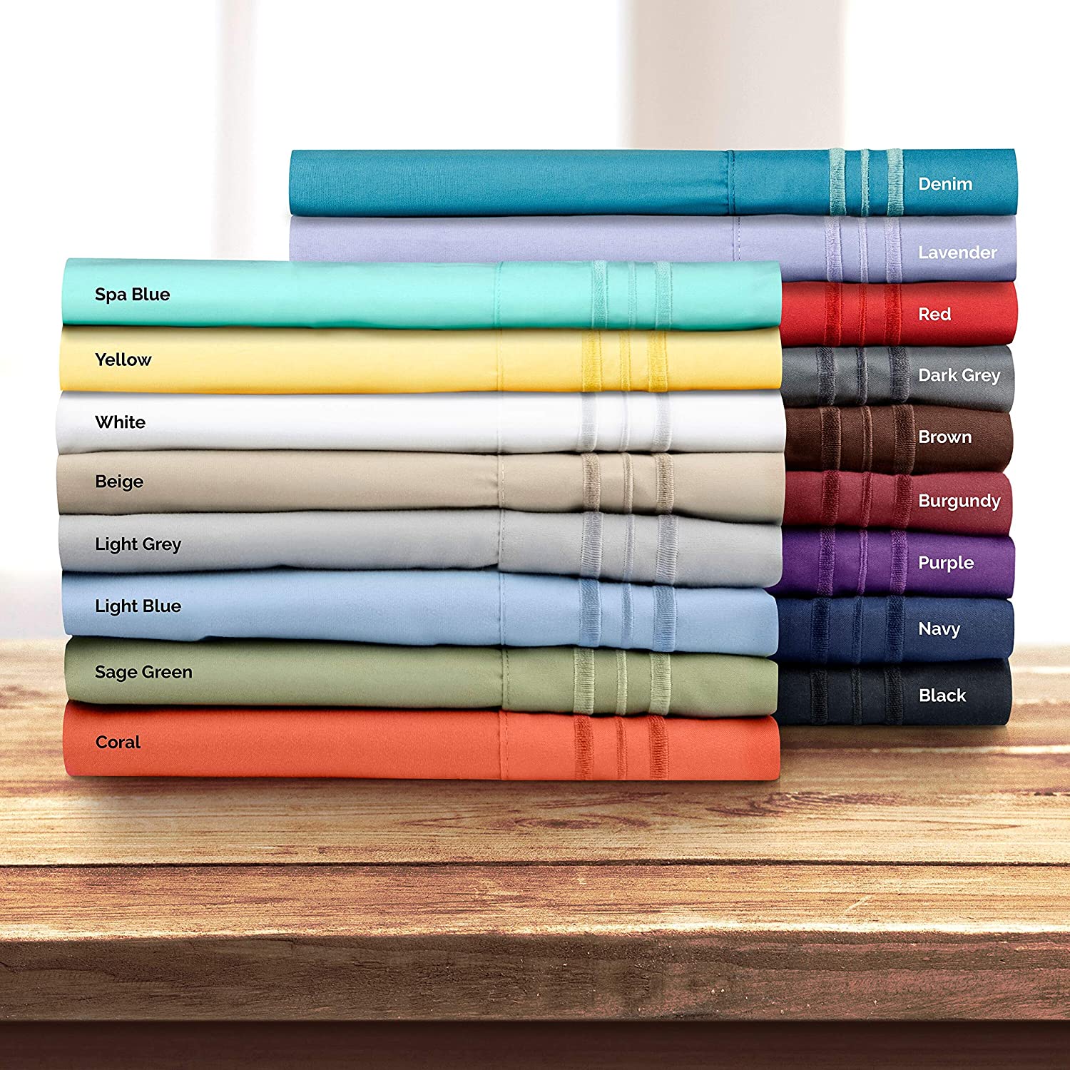 4 Pillowcase Set