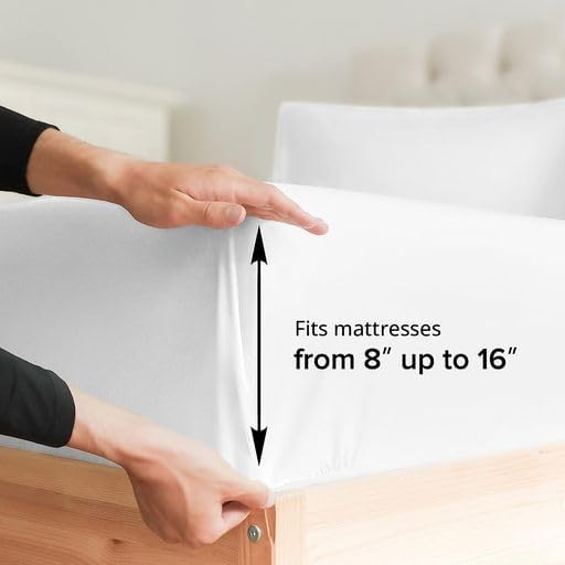 Cotton 1000 Thread Count 4 Piece Sheet Set