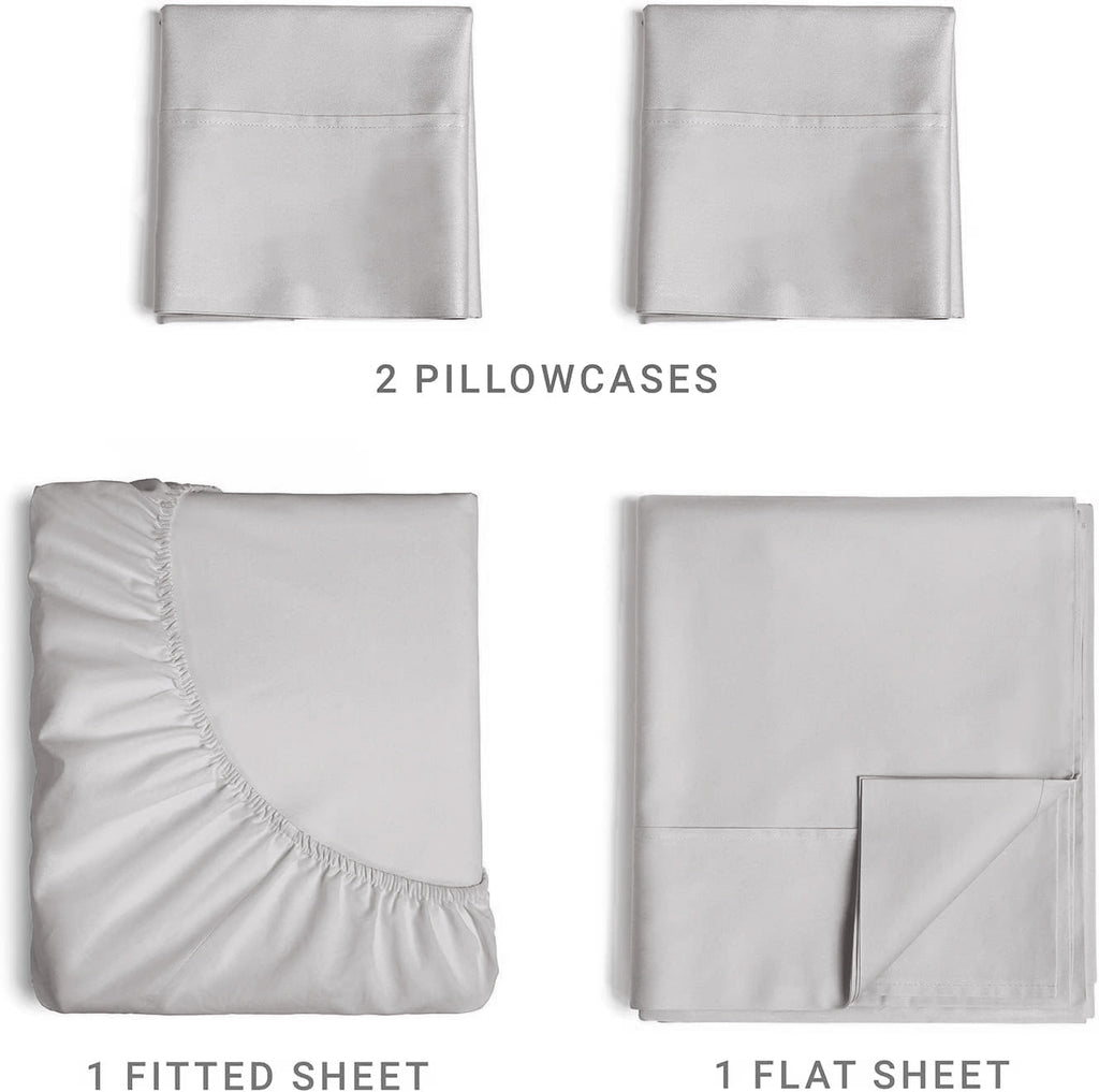 Cotton 1000 Thread Count 4 Piece Sheet Set
