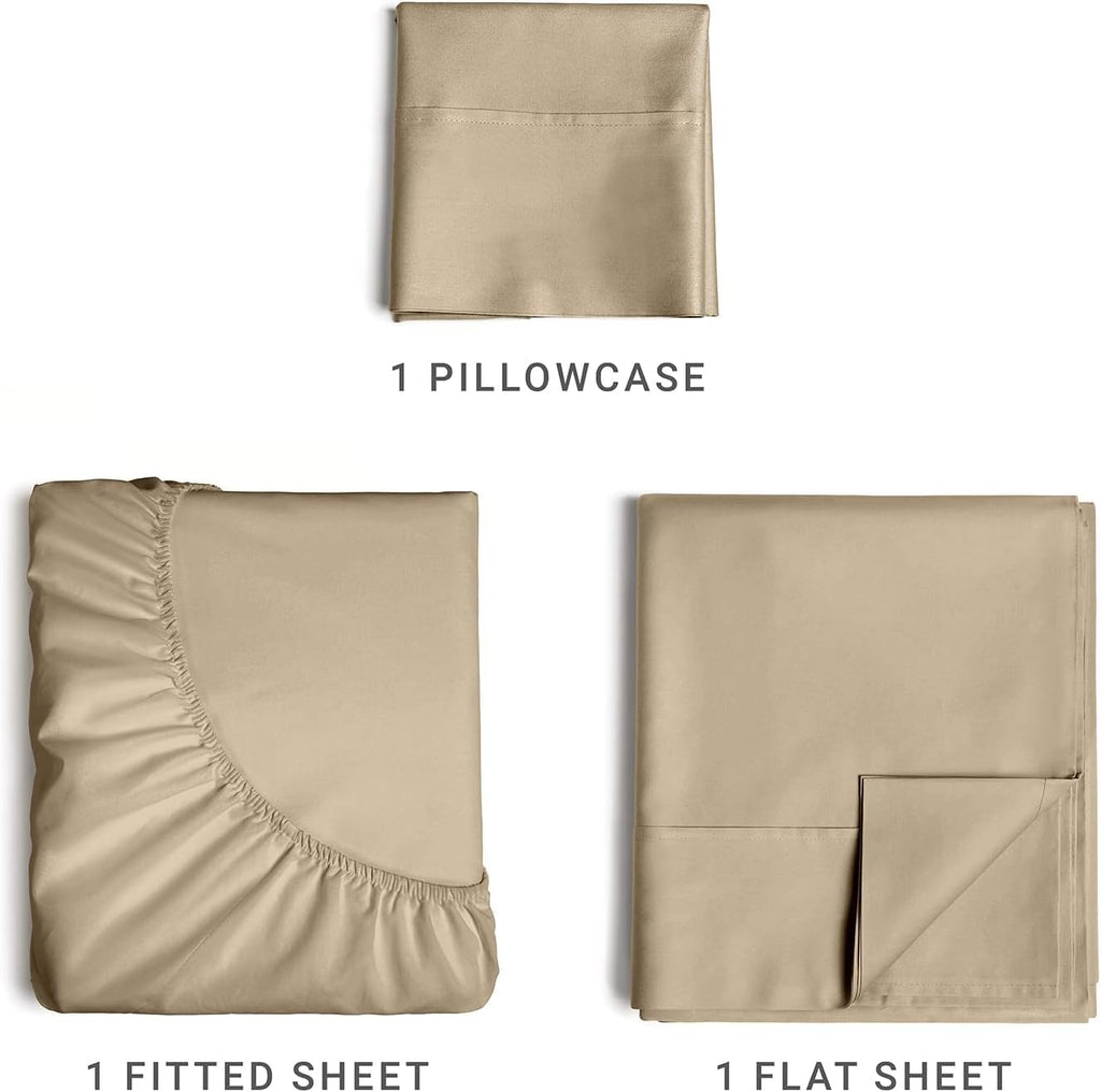 Cotton 1000 Thread Count 4 Piece Sheet Set