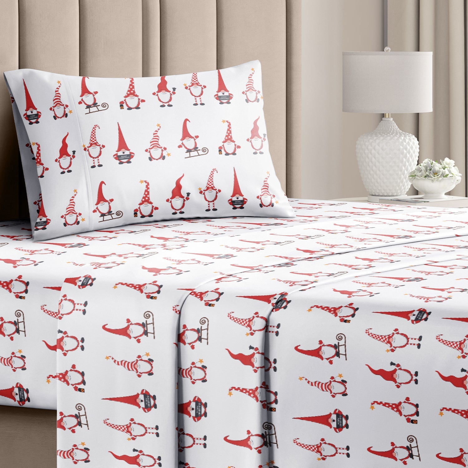 4 Piece Christmas Sheet Set