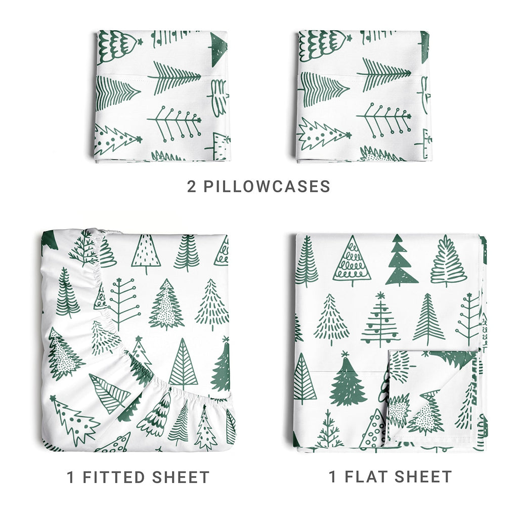 4 Piece Christmas Sheet Set