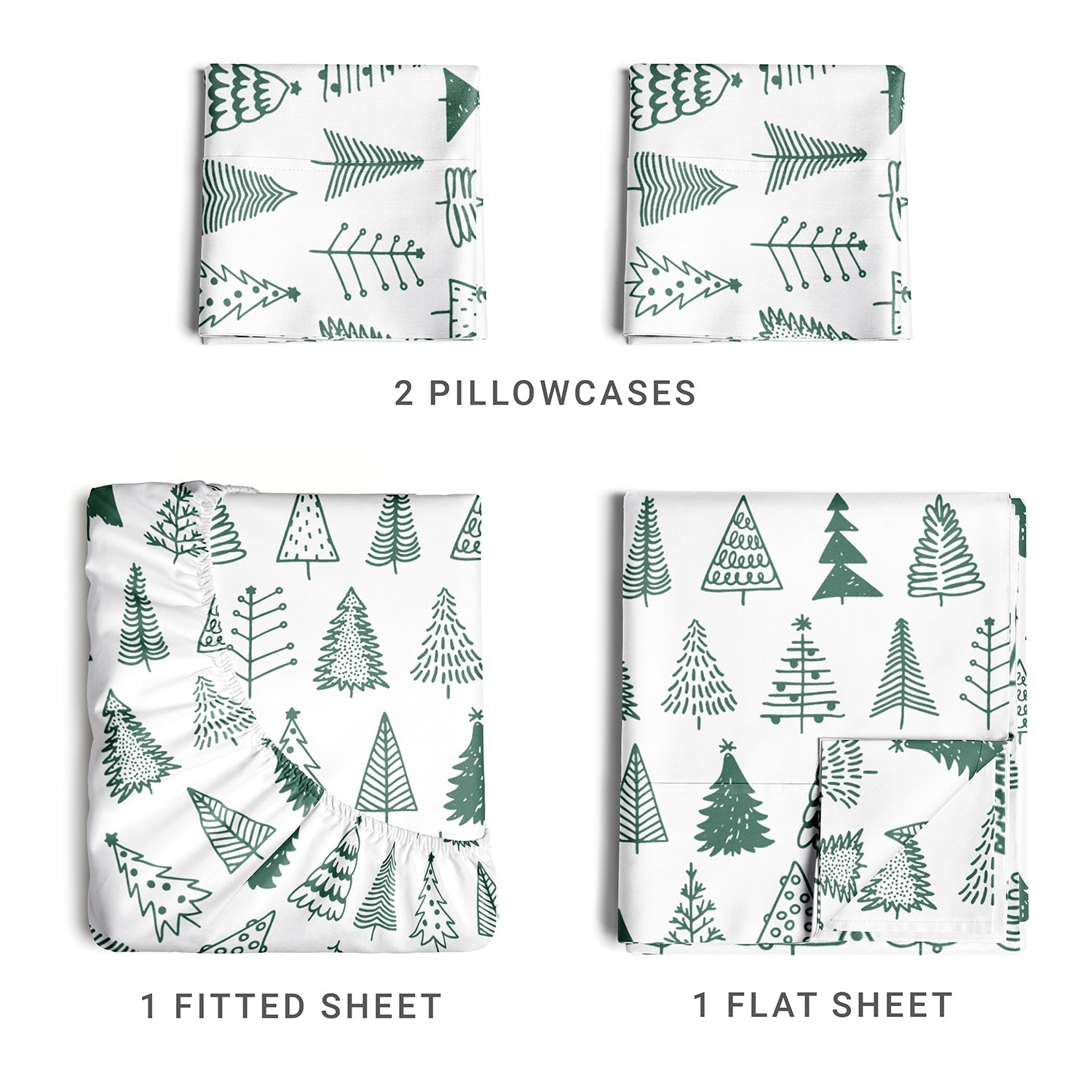 4 Piece Christmas Sheet Set