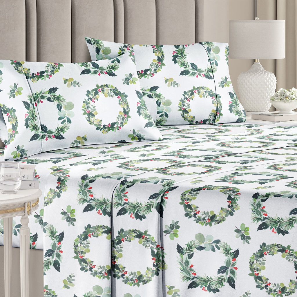 4 Piece Christmas Sheet Set