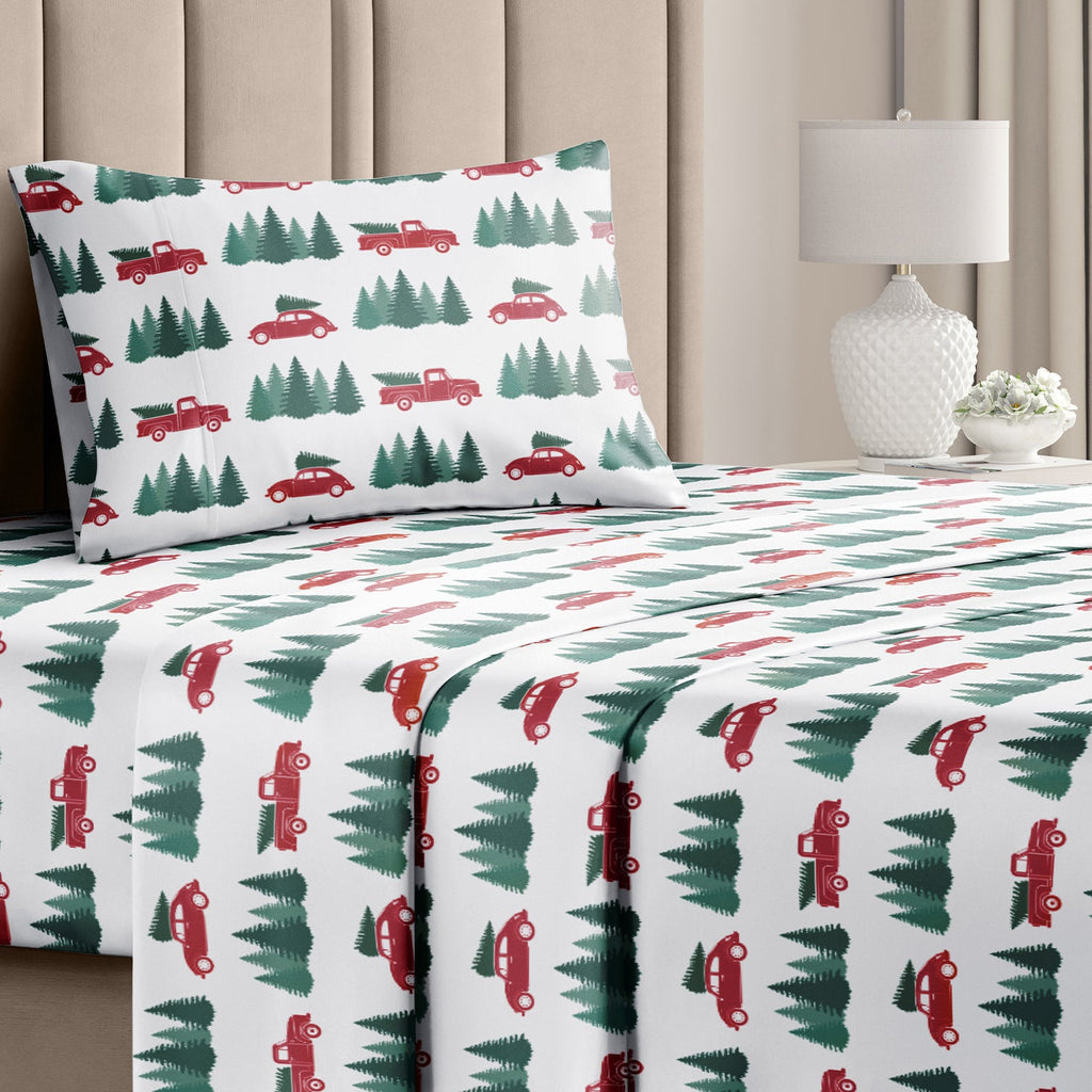 4 Piece Christmas Sheet Set