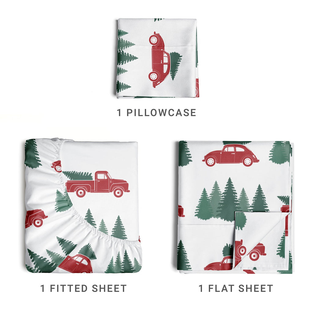 4 Piece Christmas Sheet Set