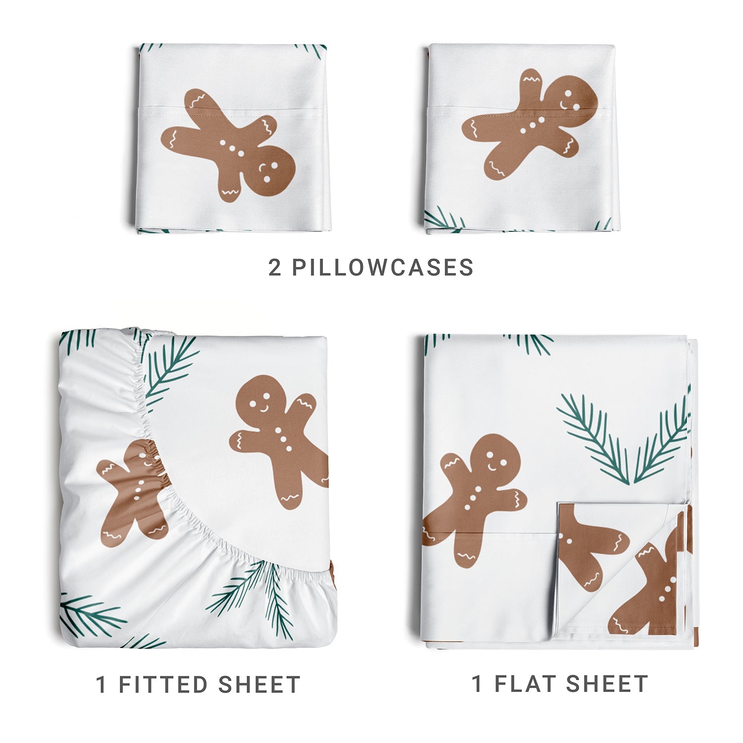 4 Piece Christmas Sheet Set