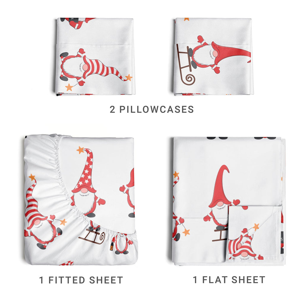 4 Piece Christmas Sheet Set