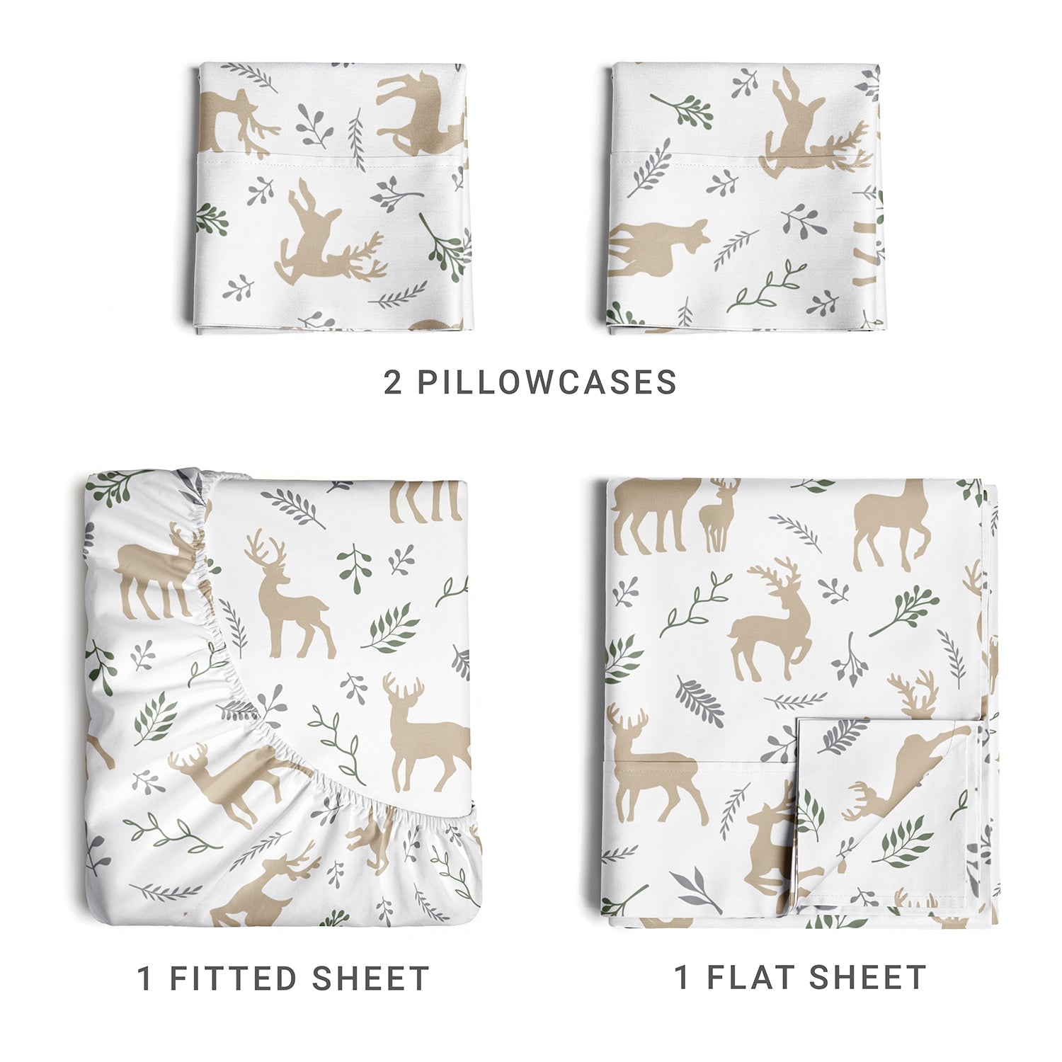 4 Piece Christmas Sheet Set