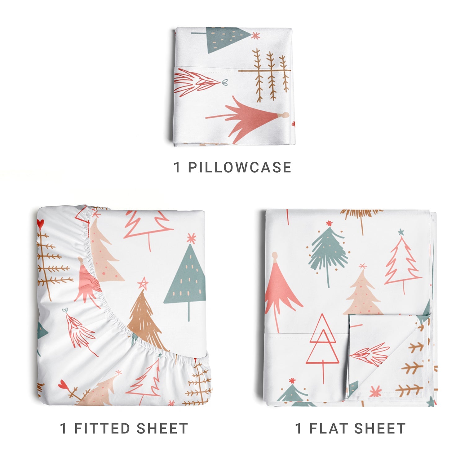 4 Piece Christmas Sheet Set