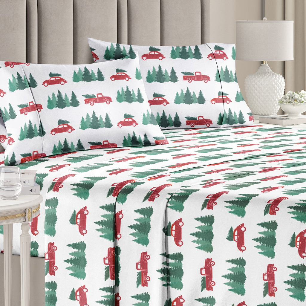 4 Piece Christmas Sheet Set