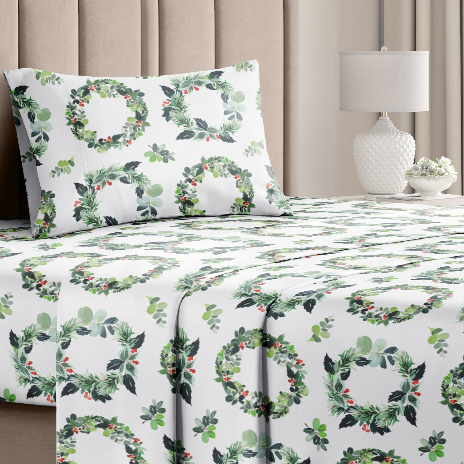 4 Piece Christmas Sheet Set
