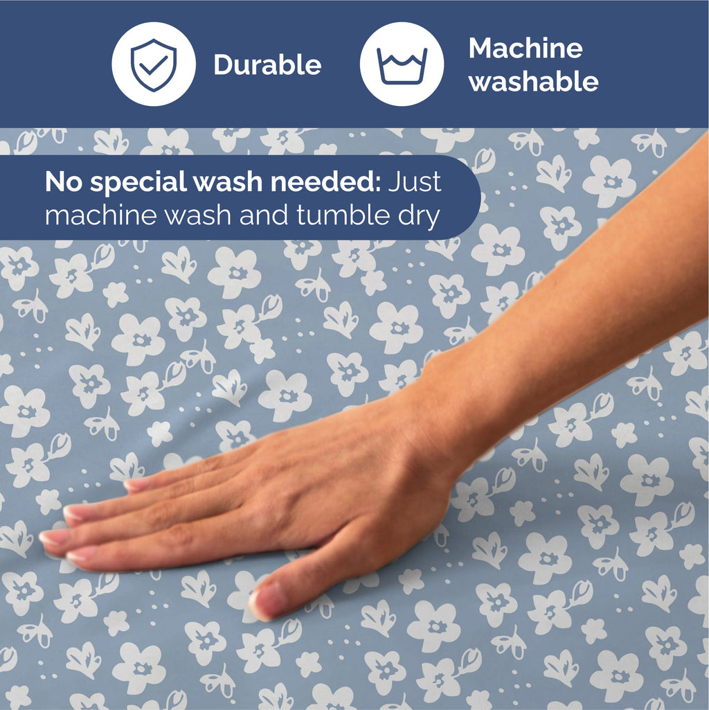 4 Piece Floral Sheet Set
