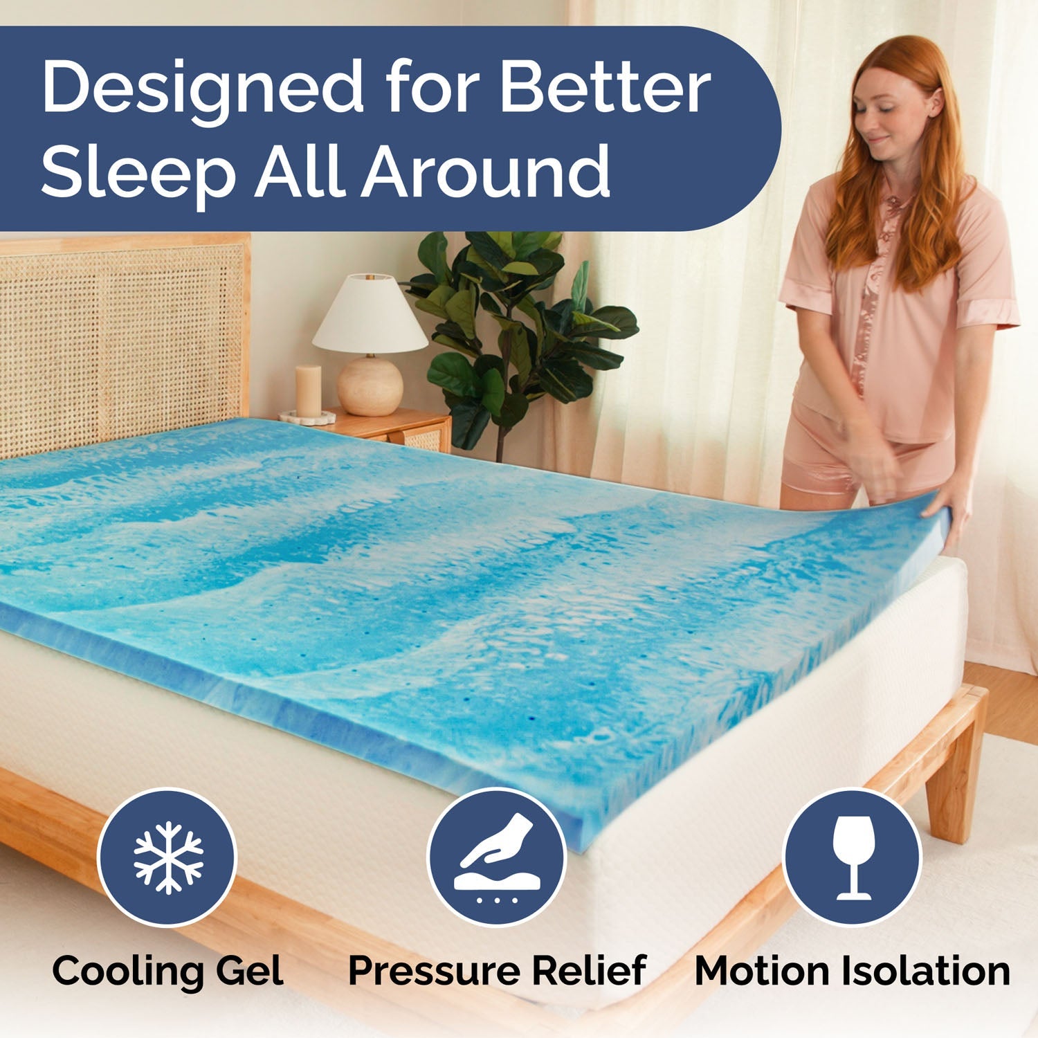 Memory Foam Mattress Topper