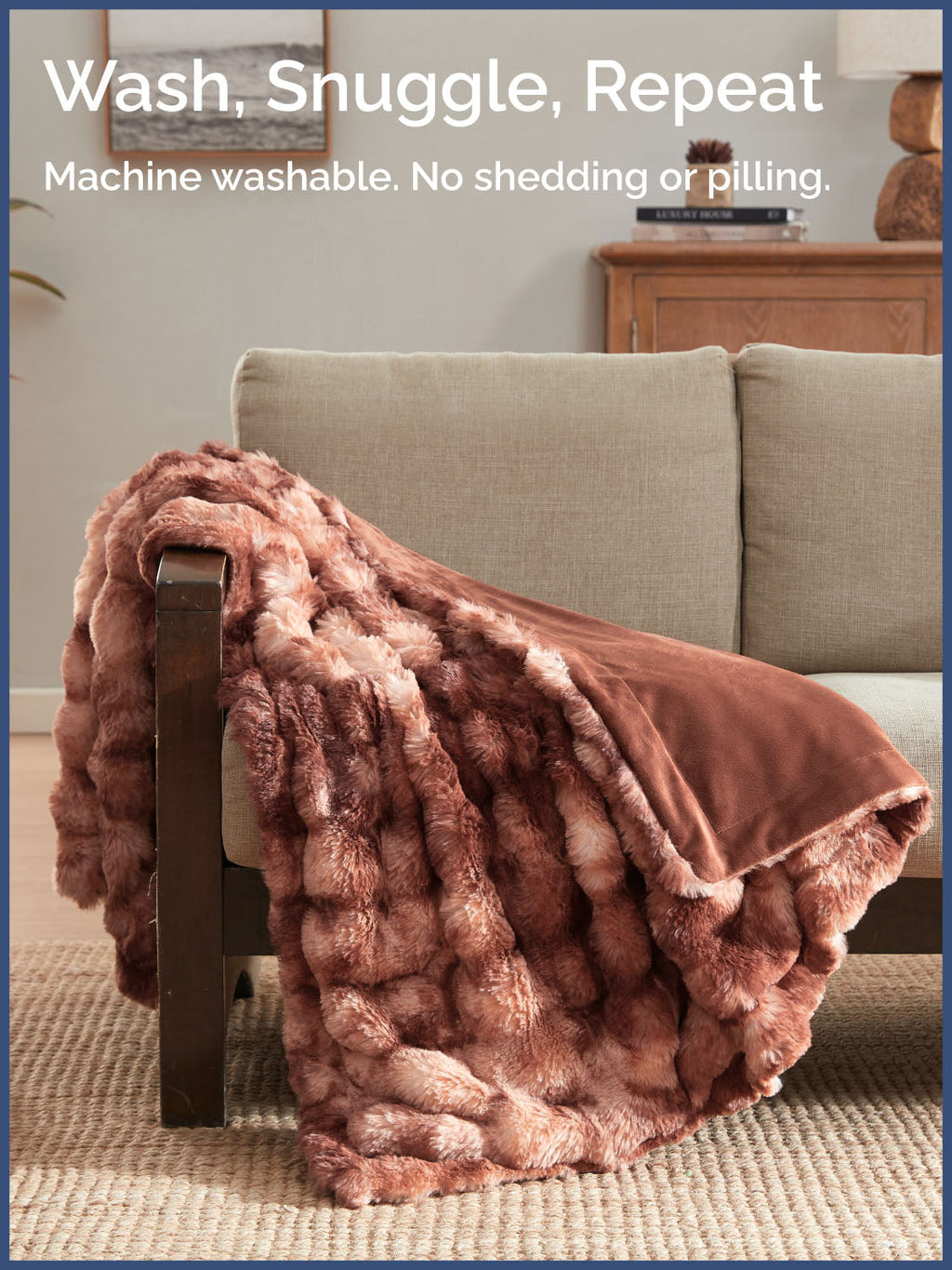 Carved Rabbit Blanket