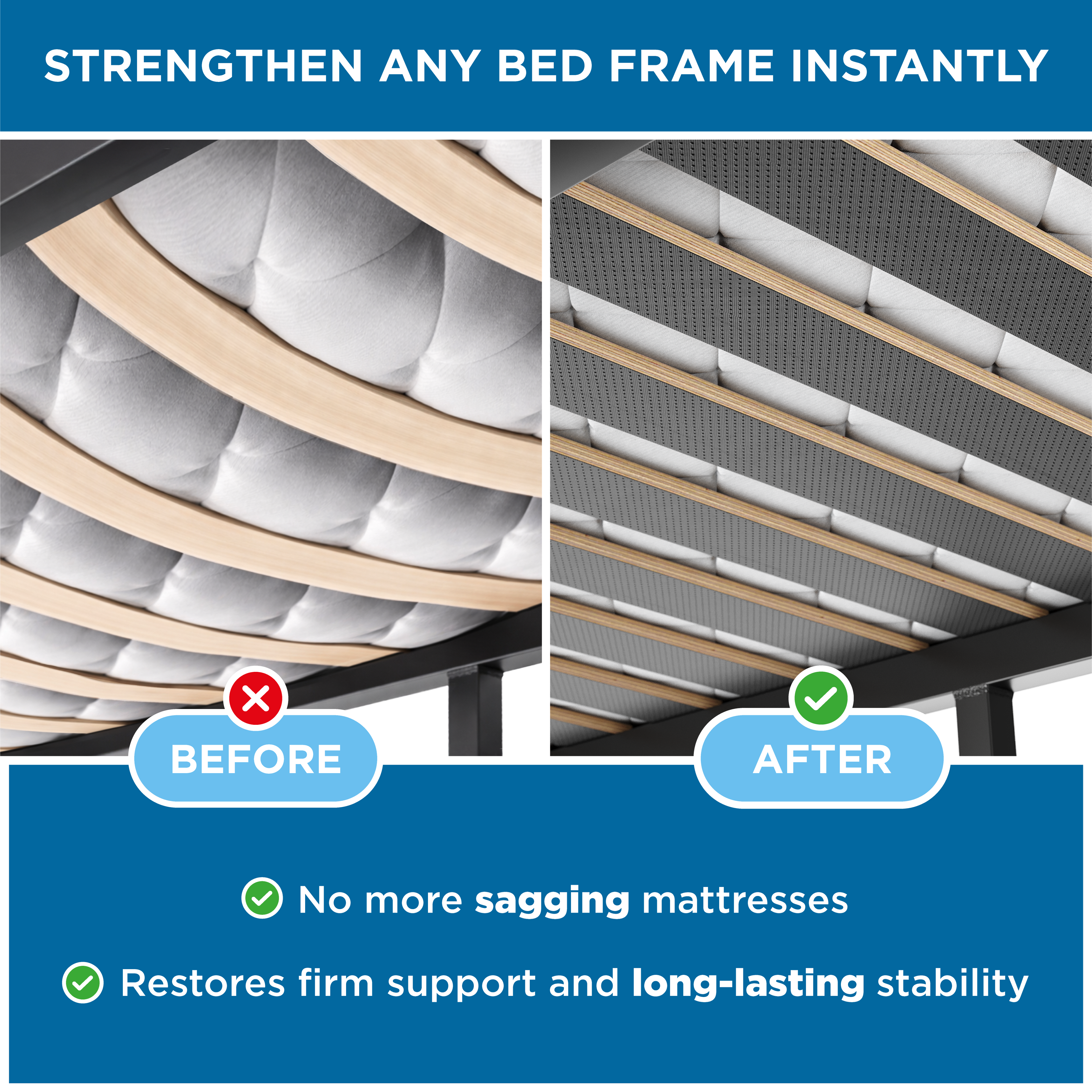 SlatSure™ Heavy Duty Replacement Bed Slats