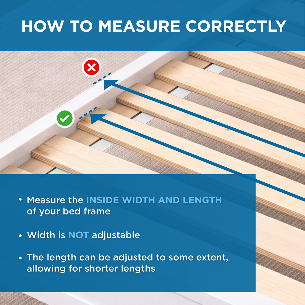 SlatSure™ Heavy Duty Replacement Bed Slats